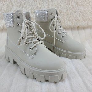 Cape Robbin Luciana Ankle Combat Boot